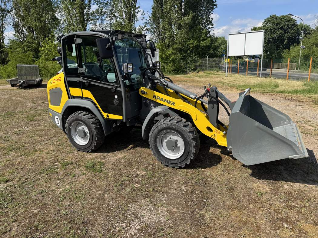 Kramer 5045 Radlader mit Schaufel, mietbar in Alzey